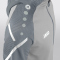 JAKO Performance Trainingsanzug Polyester mit Kapuze 845 - soft grey/steingrau S