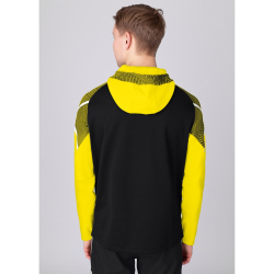 JAKO Performance Trainingsanzug Polyester mit Kapuze 808 - schwarz/soft yellow S