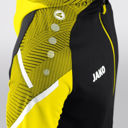 JAKO Performance Trainingsanzug Polyester mit Kapuze 808 - schwarz/soft yellow S
