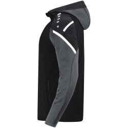JAKO Performance Trainingsanzug Polyester mit Kapuze 804 - schwarz/anthra light XXL