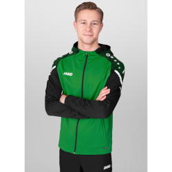 JAKO Performance Trainingsanzug Polyester mit Kapuze 221 - soft green/schwarz S