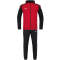 JAKO Performance Trainingsanzug Polyester mit Kapuze 101 - rot/schwarz S