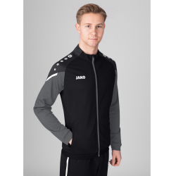 JAKO Performance Trainingsanzug Polyester Kinder 804 - schwarz/anthra light 128