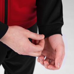 JAKO Performance Trainingsanzug Polyester 101 - rot/schwarz XL