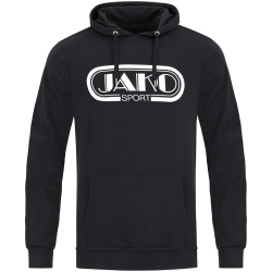 JAKO Retro Hoodie 800 - schwarz 3XL