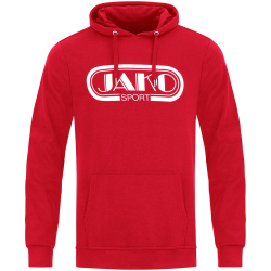 JAKO Retro Hoodie 100 - rot 3XL