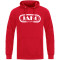 JAKO Retro Hoodie 100 - rot 4XL