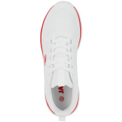 JAKO Team Mesh Sneaker 004 - weiß/rot 36