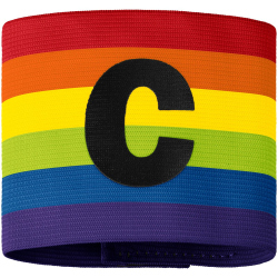 JAKO Kapit&auml;nsbinde 763 - regenbogen Senior