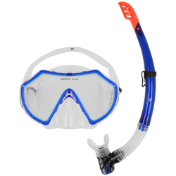 WITEBLAZE Yucatan Schnorchelset 5000 - blau
