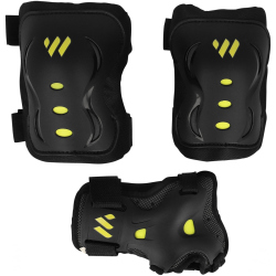 WITEBLAZE Advanced Protektorenset 9065 - black-yellow S