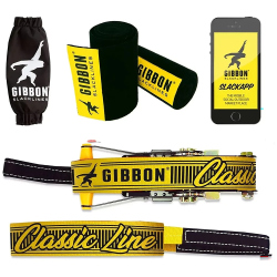 GIBBON Slackline-Set 25m yellow