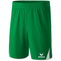 erima Classic 5-Cubes Shorts Kinder smaragd/white 128
