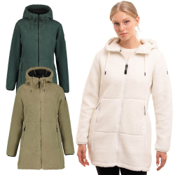 ICEPEAK Agra Teddy-Kapuzenmantel Damen