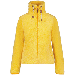 ICEPEAK Colony flauschige Fleecejacke Damen 437 - yellow S