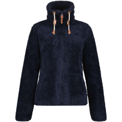 ICEPEAK Colony flauschige Fleecejacke Damen 390 - dark blue S