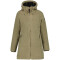 ICEPEAK Agra Teddy-Kapuzenmantel Damen 81 - khaki S