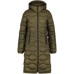ICEPEAK Bandis Winter-Mantel Damen 585 - dark olive 34