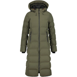 ICEPEAK Brilon Wintermantel lang Damen 585 - dark olive 40