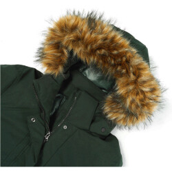 ICEPEAK Adais Winter-Parka Damen 590 - dark green 34