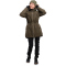 ICEPEAK Minier Outdoorjacke mit 10.000 mm Wassers&auml;ule Damen 585 - dark olive 36