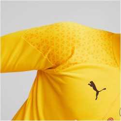 PUMA BVB Borussia Dortmund 1/4-Zip Trainingsshirt mit...