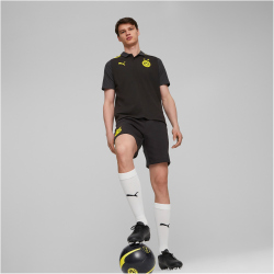 PUMA BVB Borussia Dortmund Casuals Shorts 2023/24 02 - PUMA black-cyber yellow S