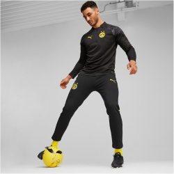 PUMA BVB Borussia Dortmund Casuals Sweathose 02 - PUMA black-cyber yellow S
