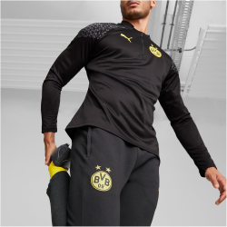 PUMA BVB Borussia Dortmund Casuals Sweathose 02 - PUMA black-cyber yellow S