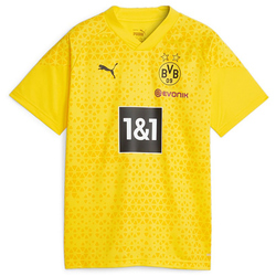 PUMA BVB Borussia Dortmund Trainingstrikot mit Sponsor...