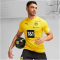 PUMA BVB Borussia Dortmund Trainingstrikot mit Sponsor 2023/24 01 - cyber yellow-puma black M