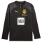 PUMA BVB Borussia Dortmund 1/4-Zip Trainingsshirt mit Sponsor 02 - PUMA black-cyber yellow L