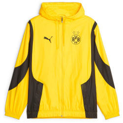 PUMA BVB Borussia Dortmund Aufw&auml;rmjacke 01 - cyber yellow-puma black 3XL