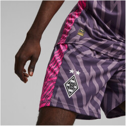 PUMA Borussia Mönchengladbach Replica Torwartshorts 2023/24 04 - purple charcoal-ravish M
