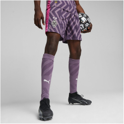 PUMA Borussia M&ouml;nchengladbach Torwartshorts 2023/24 04 - purple charcoal-ravish M
