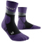 CEP Cold Weather Mid-Cut Laufsocken Herren 189 - purple III (39-42)
