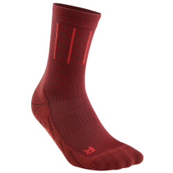CEP Pinstripe Mid-Cut Laufsocken Herren 341 - red III...