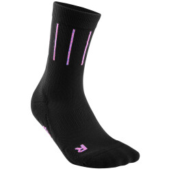 CEP Pinstripe Mid-Cut Laufsocken Herren 301 - black III...