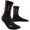 CEP Pinstripe Mid-Cut Laufsocken Herren 301 - black III (39-42)