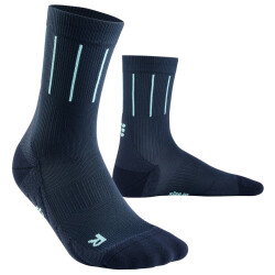 CEP Pinstripe Mid-Cut Laufsocken Herren 039 - blue III...