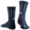 CEP Pinstripe Mid-Cut Laufsocken Herren 039 - blue III (39-42)