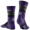 CEP Max Cushion Mid-Cut Wandersocken Herren 824 - grey/purple III (39-42)