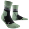 CEP Max Cushion Mid-Cut Wandersocken Herren 661 - grey/mint III (39-42)