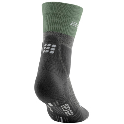 CEP Merino Mid-Cut Outdoorsocken Herren 828 - green/grey III (39-42)