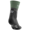 CEP Merino Mid-Cut Outdoorsocken Herren 828 - green/grey III (39-42)