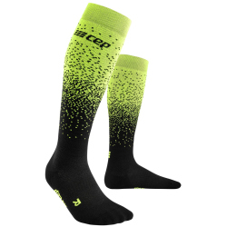 CEP Snowfall lange Skisocken Herren 314 - black/green III...