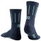 CEP Pinstripe Mid-Cut Laufsocken Damen 039 - blue II (34-37)