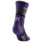 CEP Max Cushion Mid-Cut Wandersocken Damen 824 - grey/purple II (34-37)