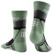 CEP Max Cushion Mid-Cut Wandersocken Damen 661 - grey/mint II (34-37)