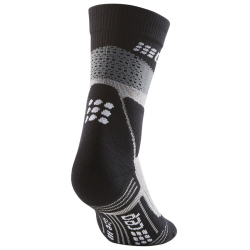 CEP Max Cushion Mid-Cut Wandersocken Damen 280 - grey/black II (34-37)